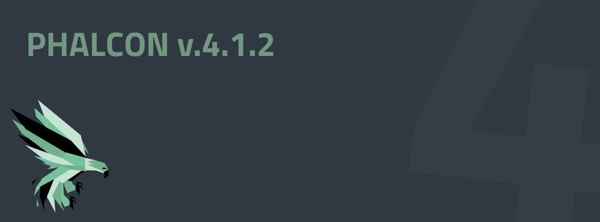 Phalcon v4.1.2 Released